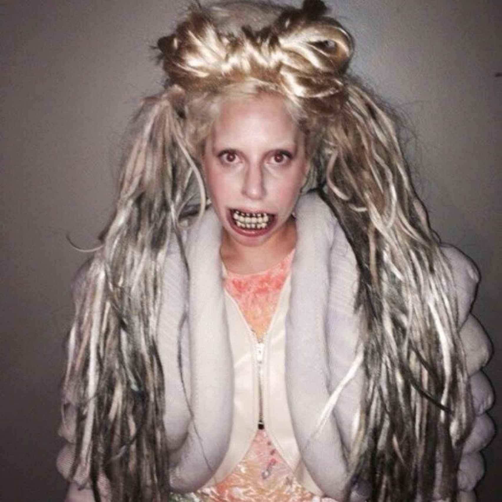 Lady Gaga en una producción de moda