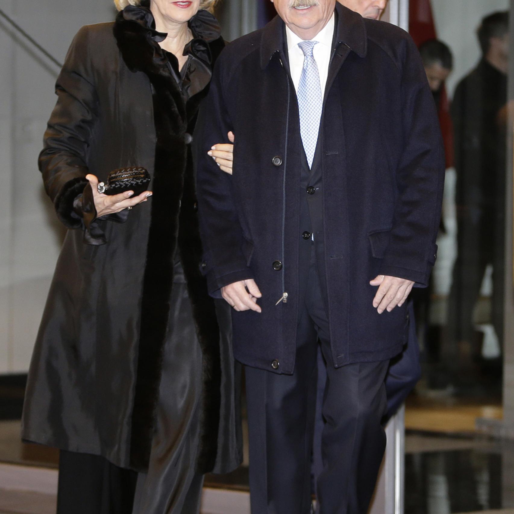 Andrés Pastrana, ex presidente de Colombia junto a su mujer Nohra Puyana