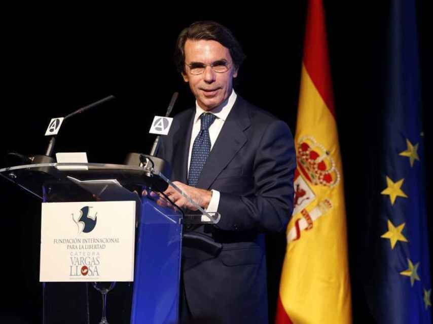 José María Aznar, en Casa de América.