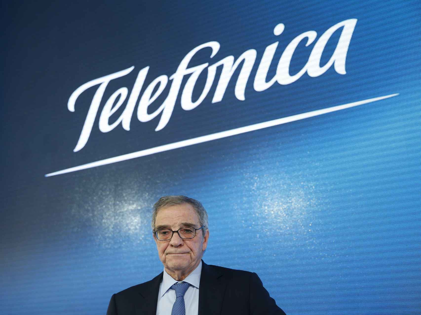 El hasta ahora presidente de Telefónica, César Alierta.