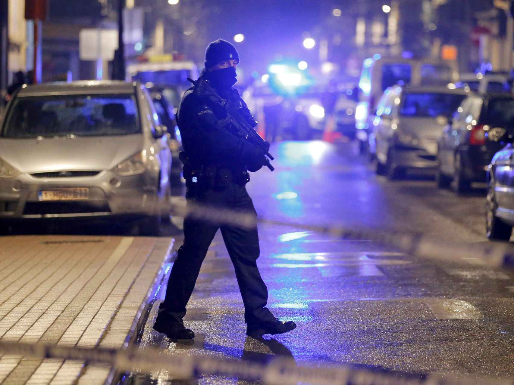 Redada nocturna tras los atentados del 22-M en Bruselas