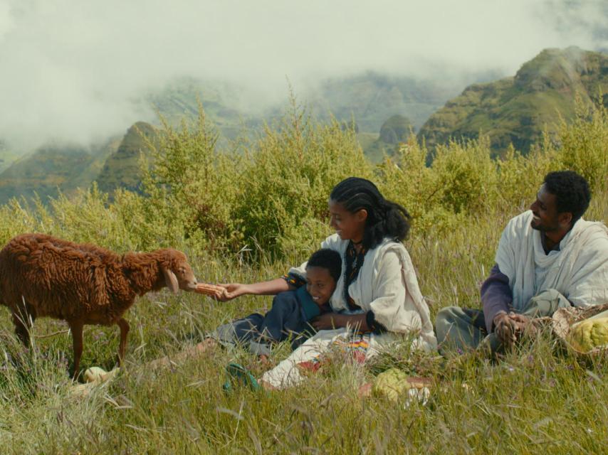 Fotograma de la película etíope Lamb.
