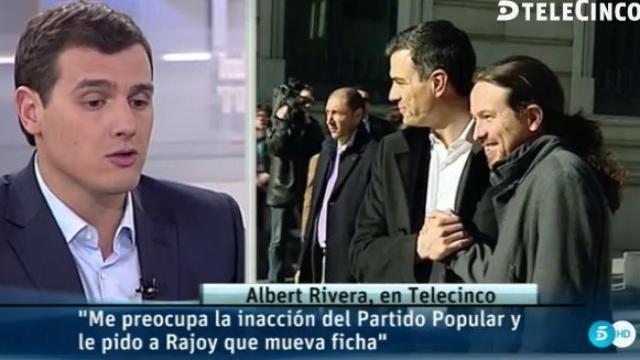 Rivera pide a Rajoy que mueva ficha:  ¿Dónde está el PP en todo esto?