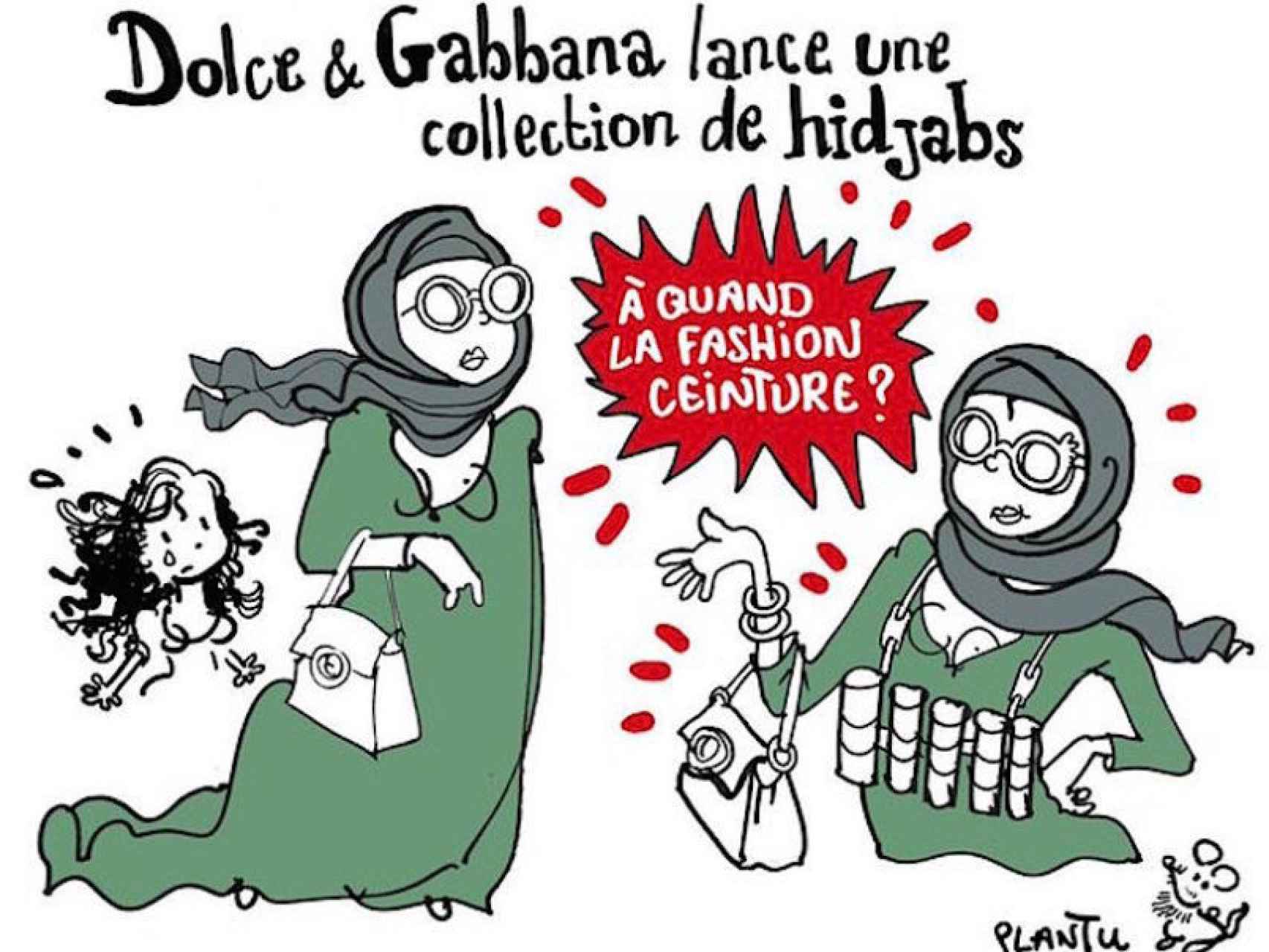 La viñeta del humorista gráfico que acusan de relacionar islamismo con terrorismo.