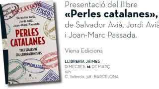 Imagen de la invitación a la presentación de 'Perles catalanes'