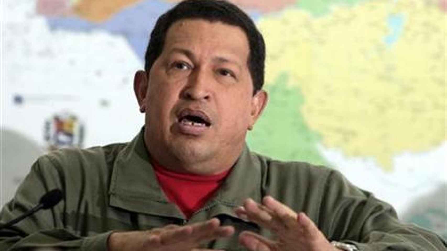 Hugo Chávez en una foto de archivo.