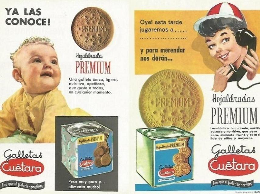 Anuncios de Cuétara (años 60).