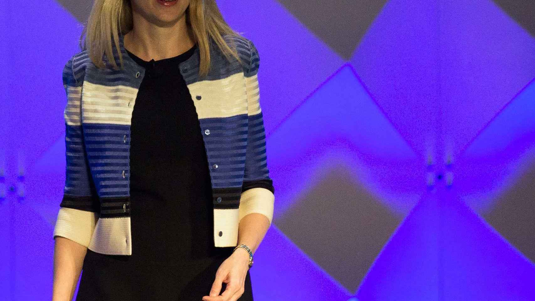 La CEO de Yahoo, Marissa Mayer