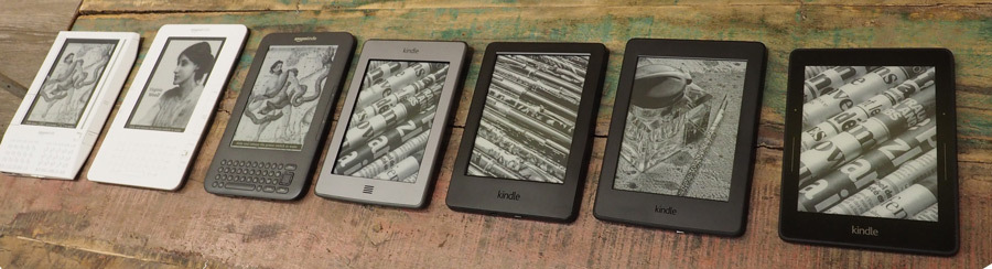Kindle reiniciándose y actualizándose
