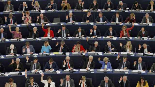 Un pleno del Parlamento Europeo.