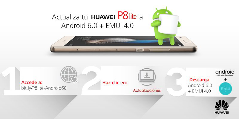 Geometrie ontgrendelen engineering Así puedes instalar Android 6.0 Marshmallow en el Huawei P8 Lite