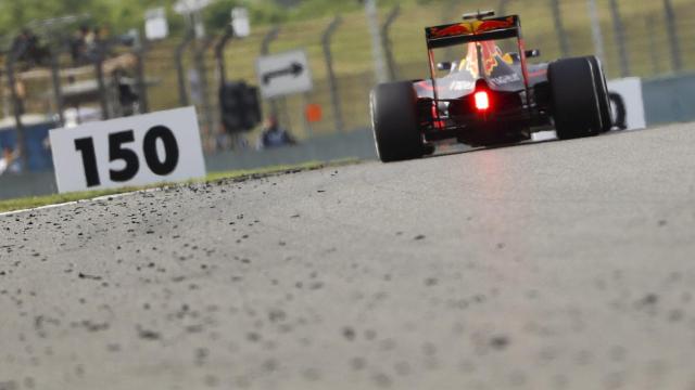 Daniil Kvyat, de Red Bull, durante el Gran Premio de China.