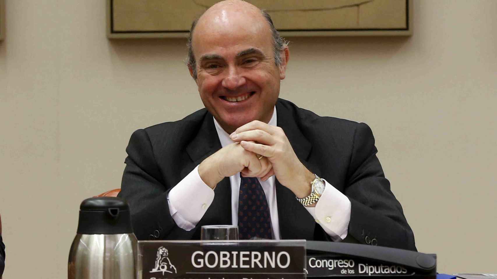 El ministro de Economía en funciones, Luis de Guindos
