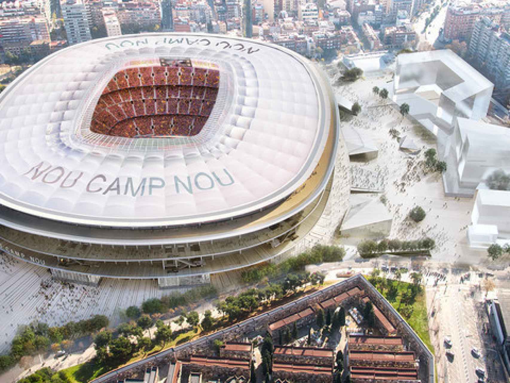 El Nuevo Camp Nou Costará 420 Millones De Euros