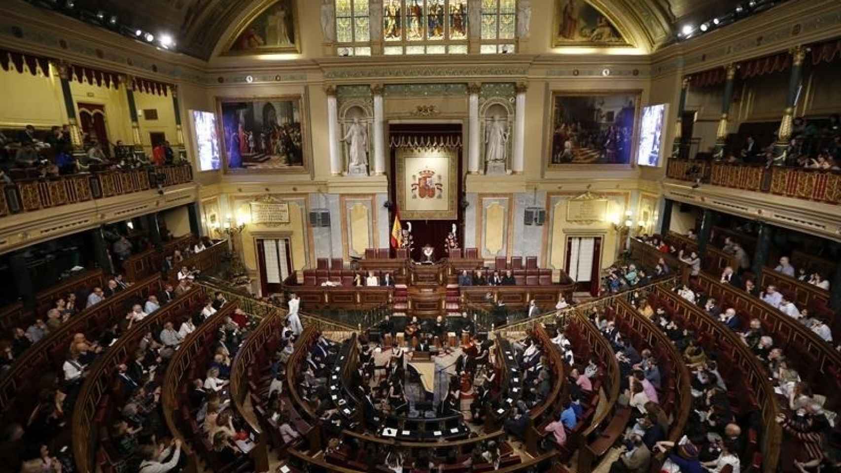 El Congreso de los Diputados, donde a partir del 19 de julio se buscará una salida.