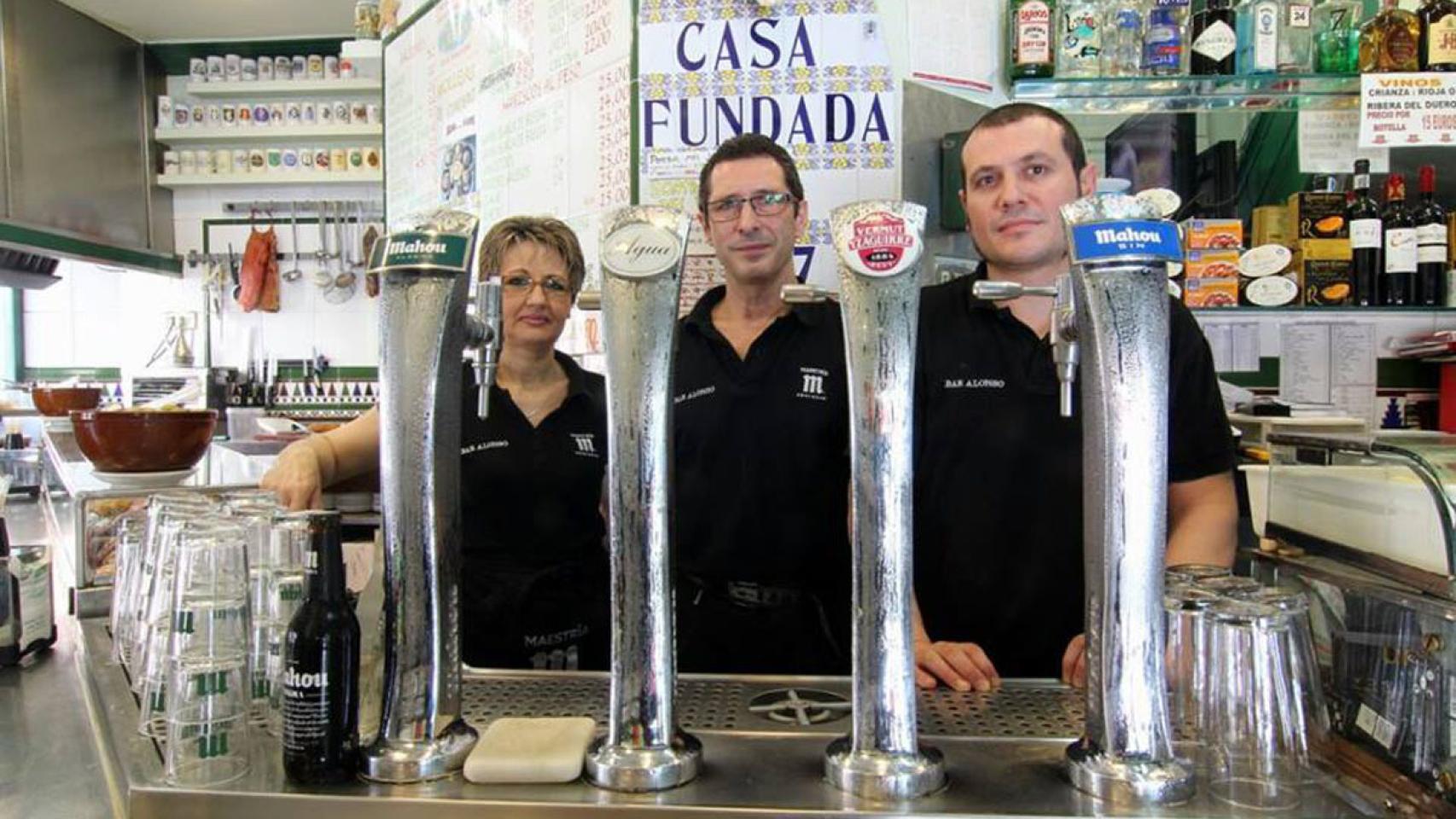 Plantilla de Alonso Cervecería.