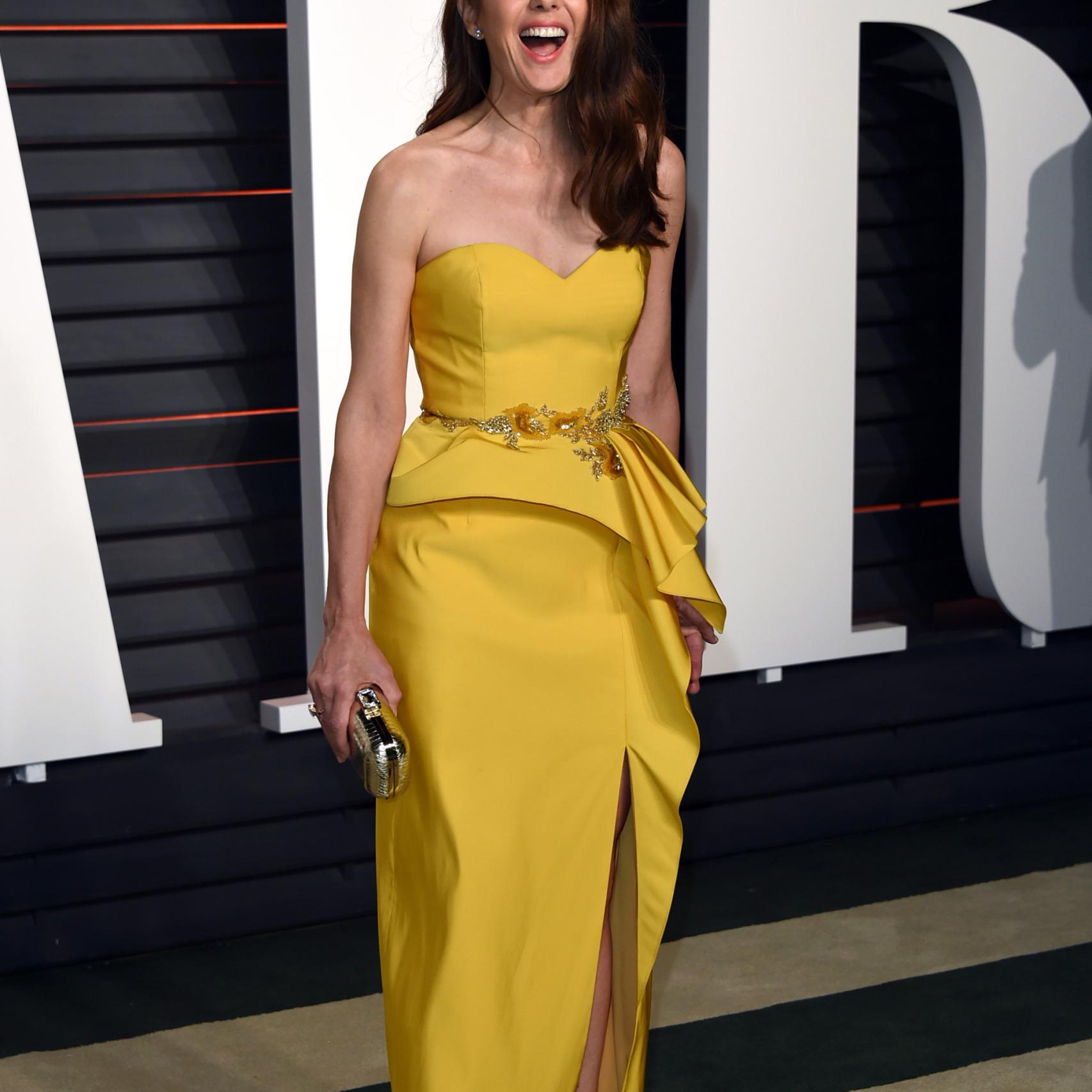 Marisa Tomei en la fiesta post Oscar