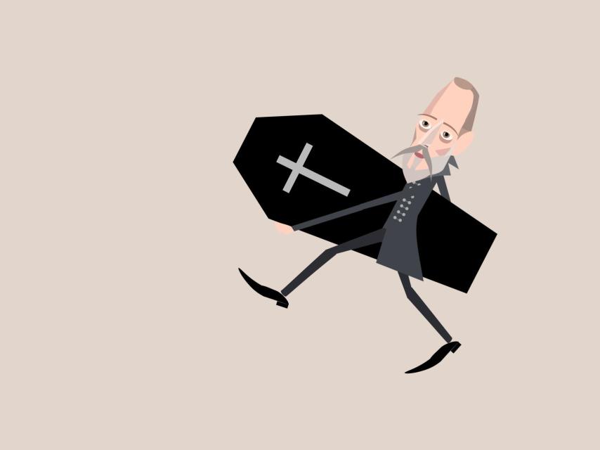 Cuatro siglos después, el autor de El Quijote vuelve a morir.