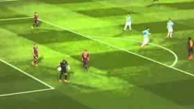 Victor Valdes horror injury from the stands   Barcelona vs Celta Vigo 3 0 2014 HD