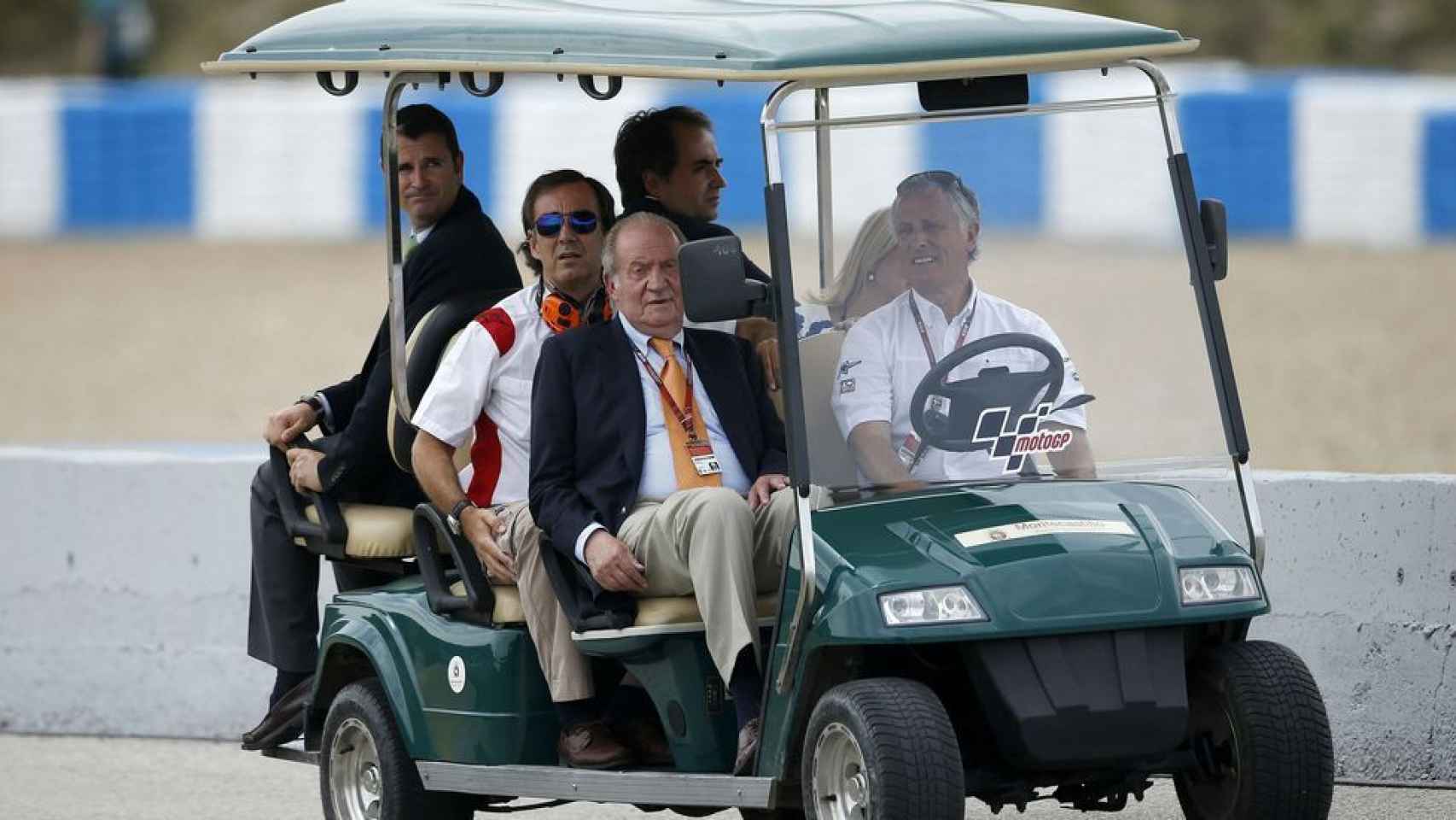 Hace una semana Don Juan Carlos disfrutaba del Gran Premio de Jerez