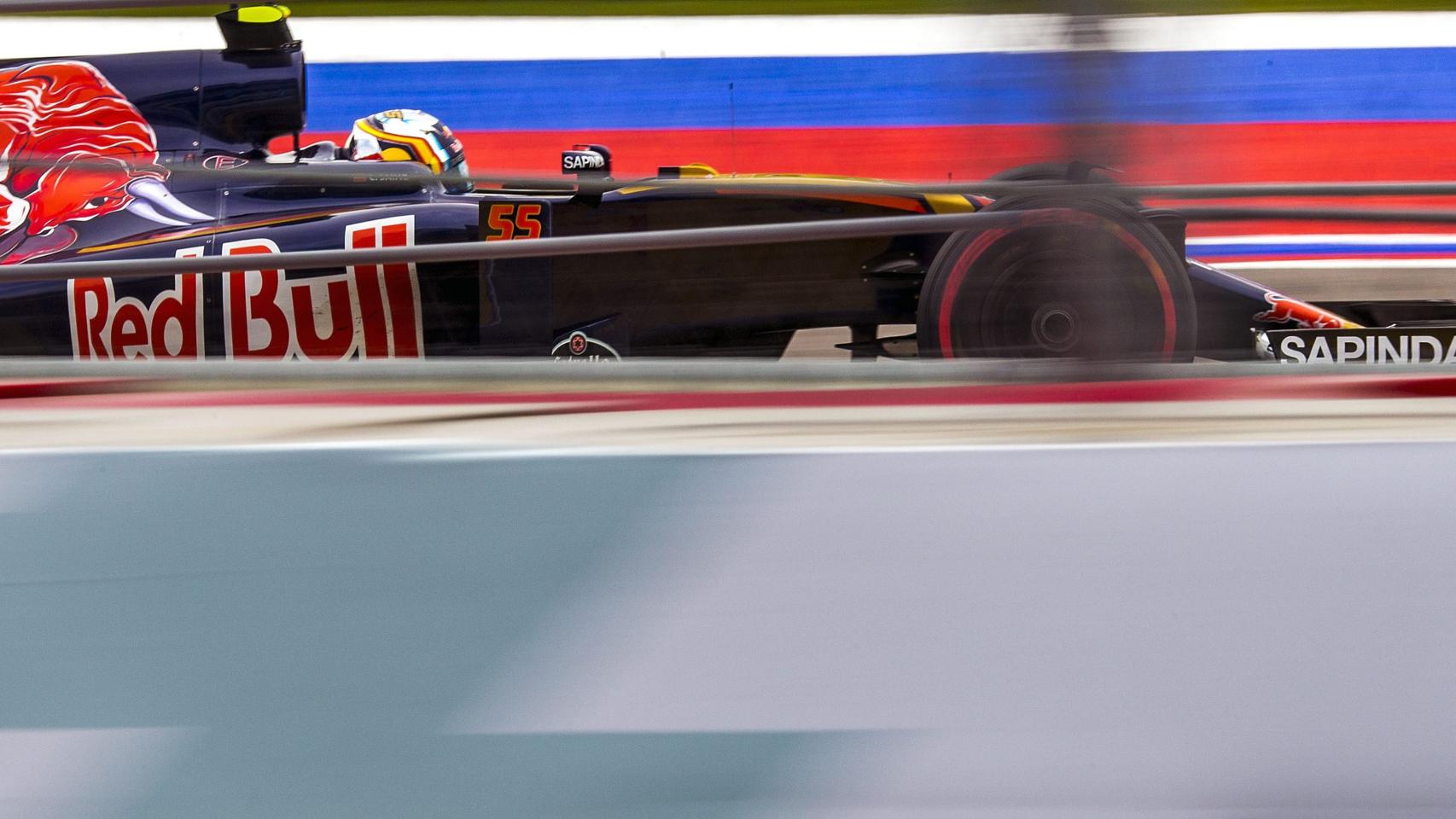 Carlos Sainz tuvo un Gran Premio de Rusia marcado por la mala suerte.