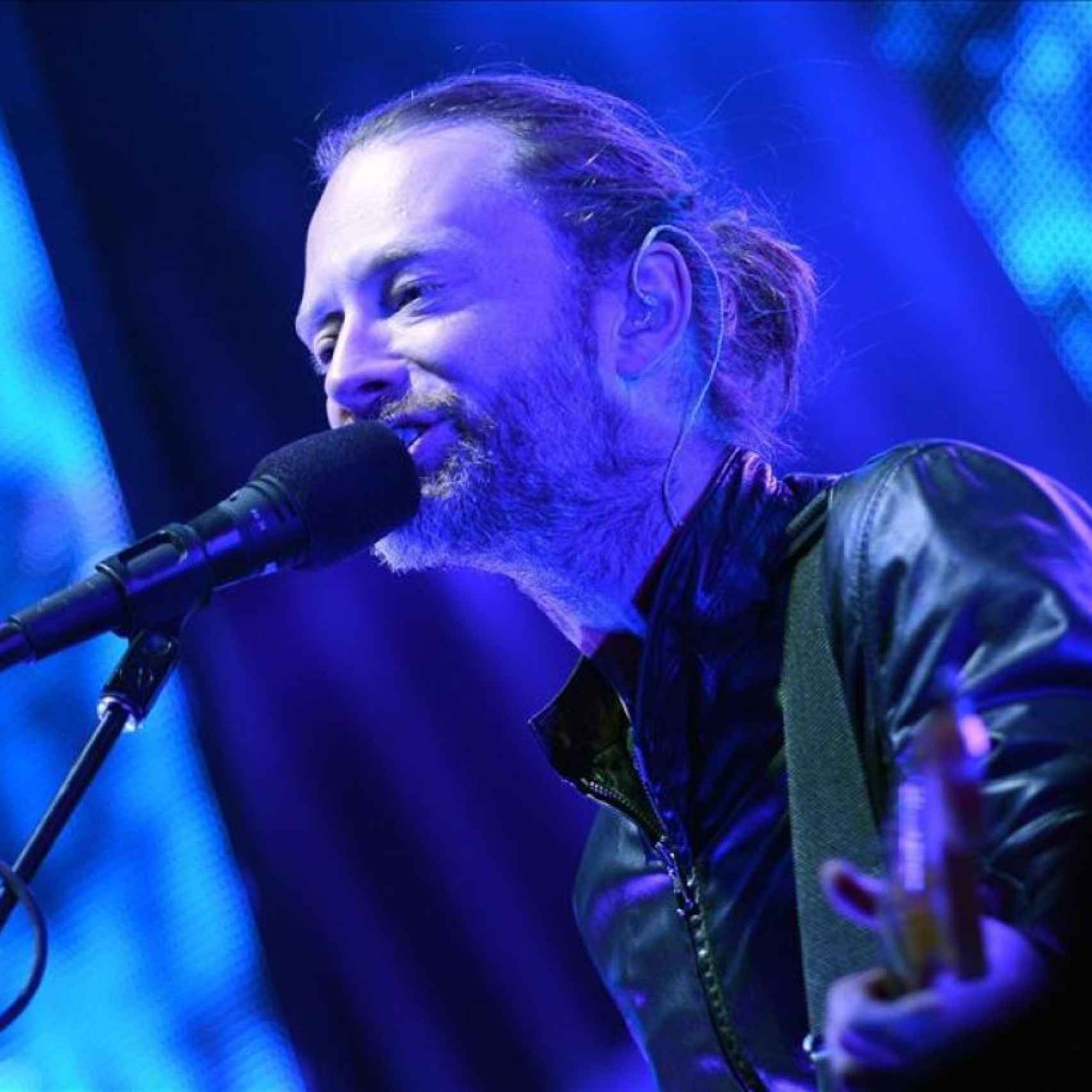 Thom Yorke, vocalista de Radiohead.