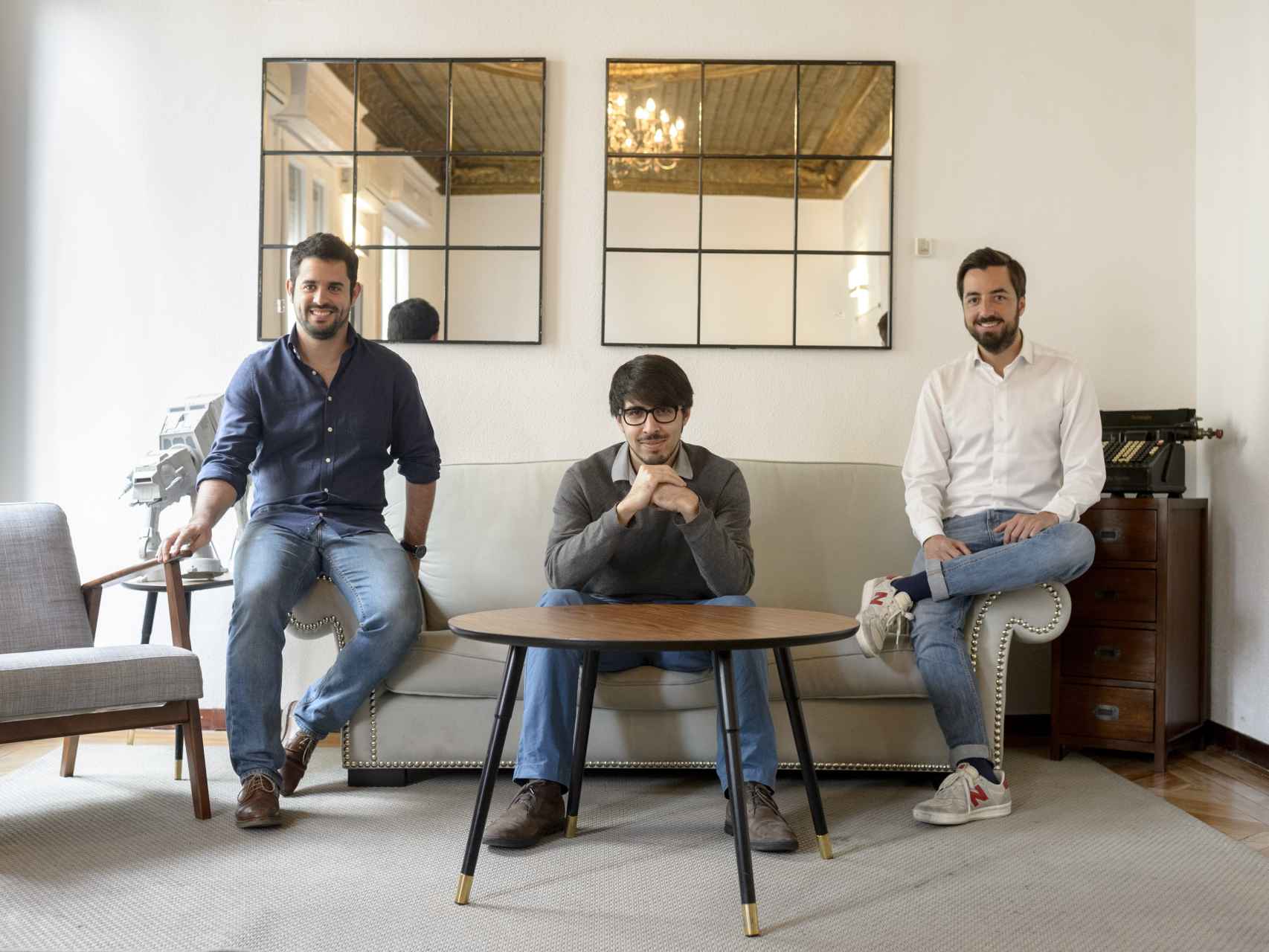 Los tres emprendedores fundadores de Seedtag.