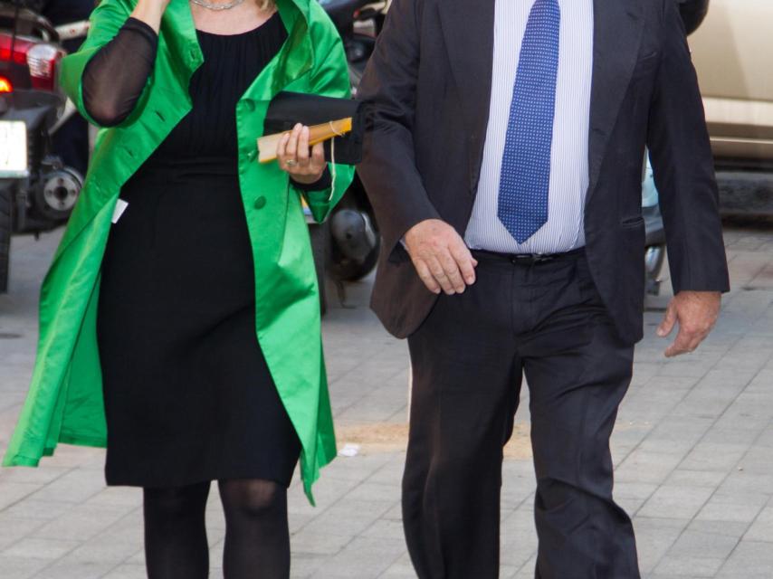 Micaela Domecq junto a su marido Miguel Arias Cañete.