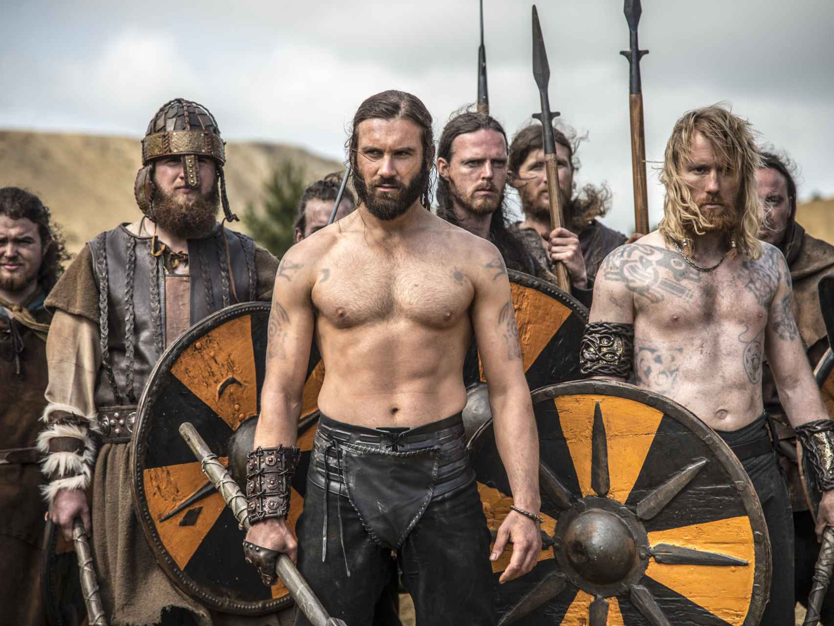 Fotograma de la serie Vikingos, de Michael Hirst.