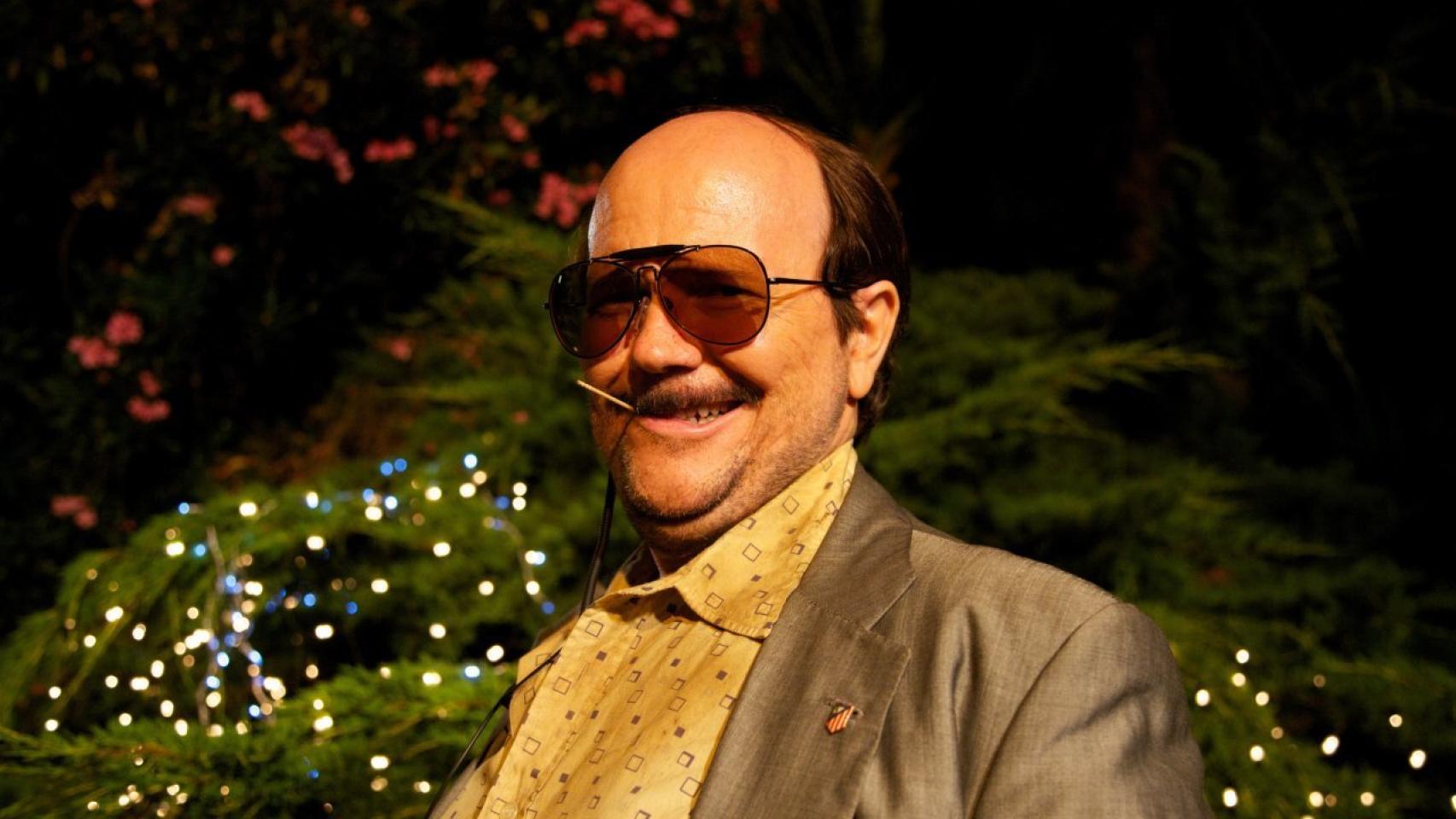 Santiago Segura caracterizado como Torrente.