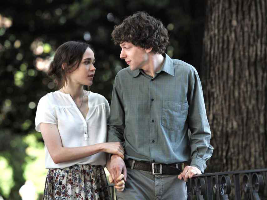 Jesse Eisenberg en To rome with love.