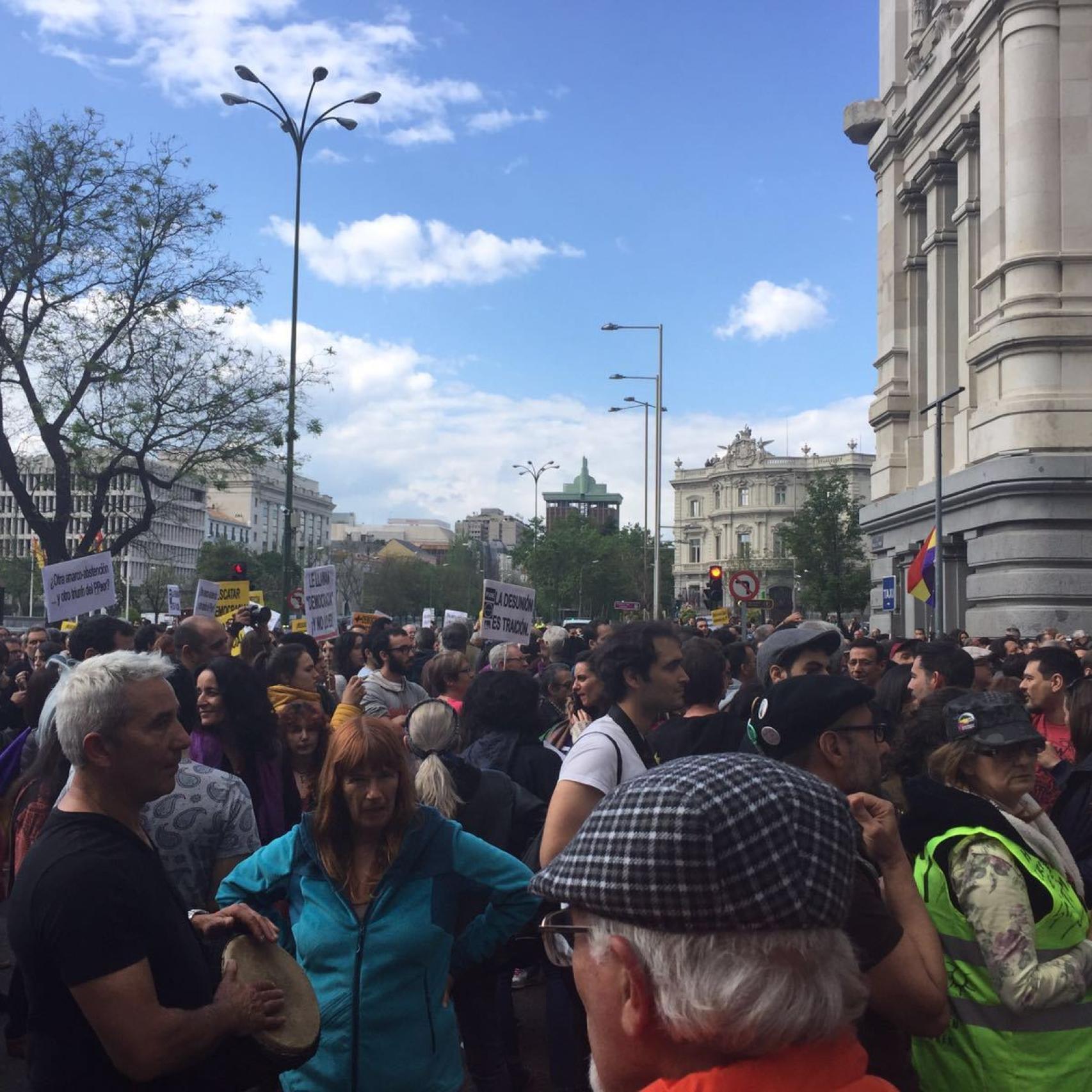 Siga en directo el quinto aniversario del 15-M