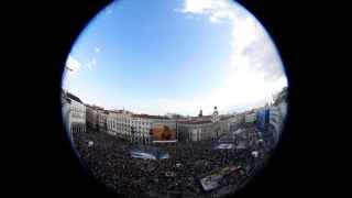 El epicentro del 15-M ha vuelto a estar en la Puerta del Sol