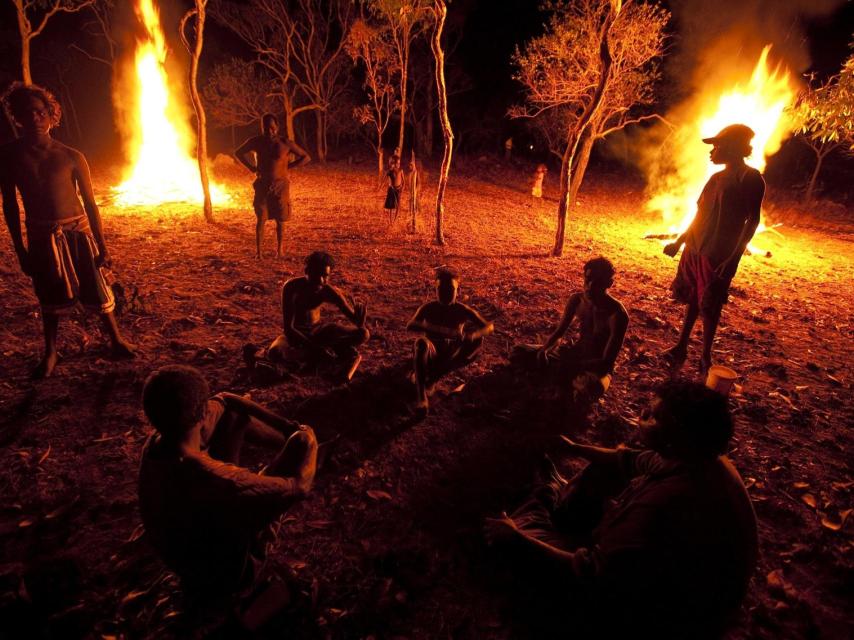 Acampados en el Northern Territory australiano.