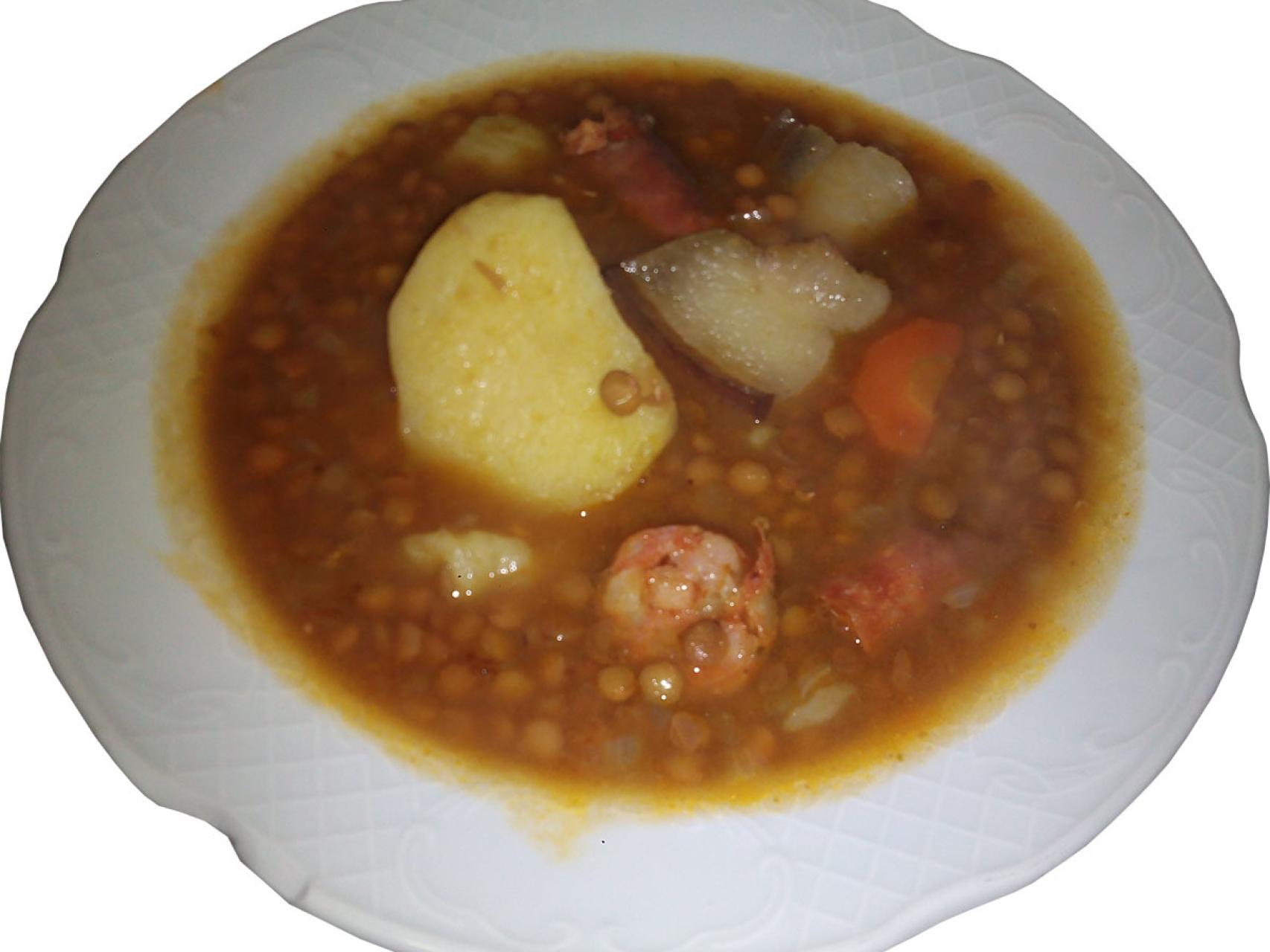Lentejas de La Casica, una delicia.