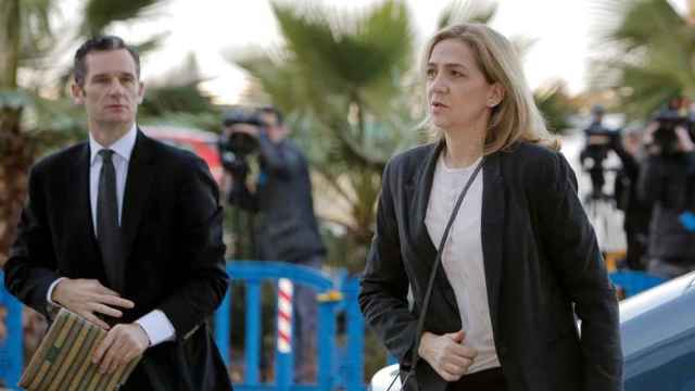 Cristina de Borbón a su llegada al juicio del caso Nóos