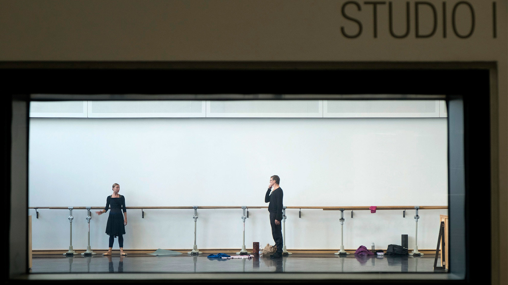 Ensayos de la compañía de danza de Nacho Duato.