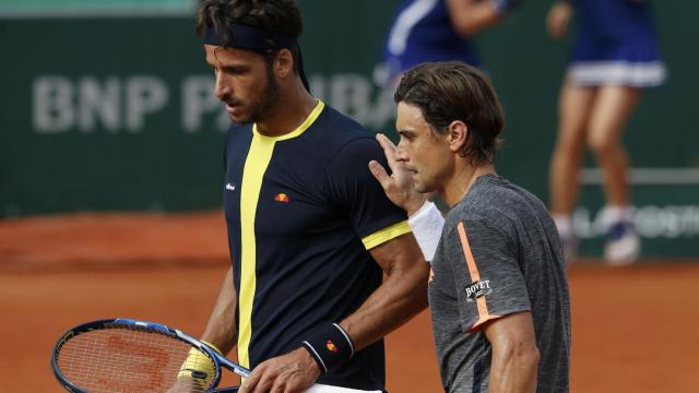 David Ferrer y Feliciano López.