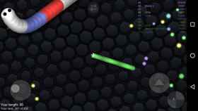 Slither.io se actualiza: joystick virtual y modo de juego offline