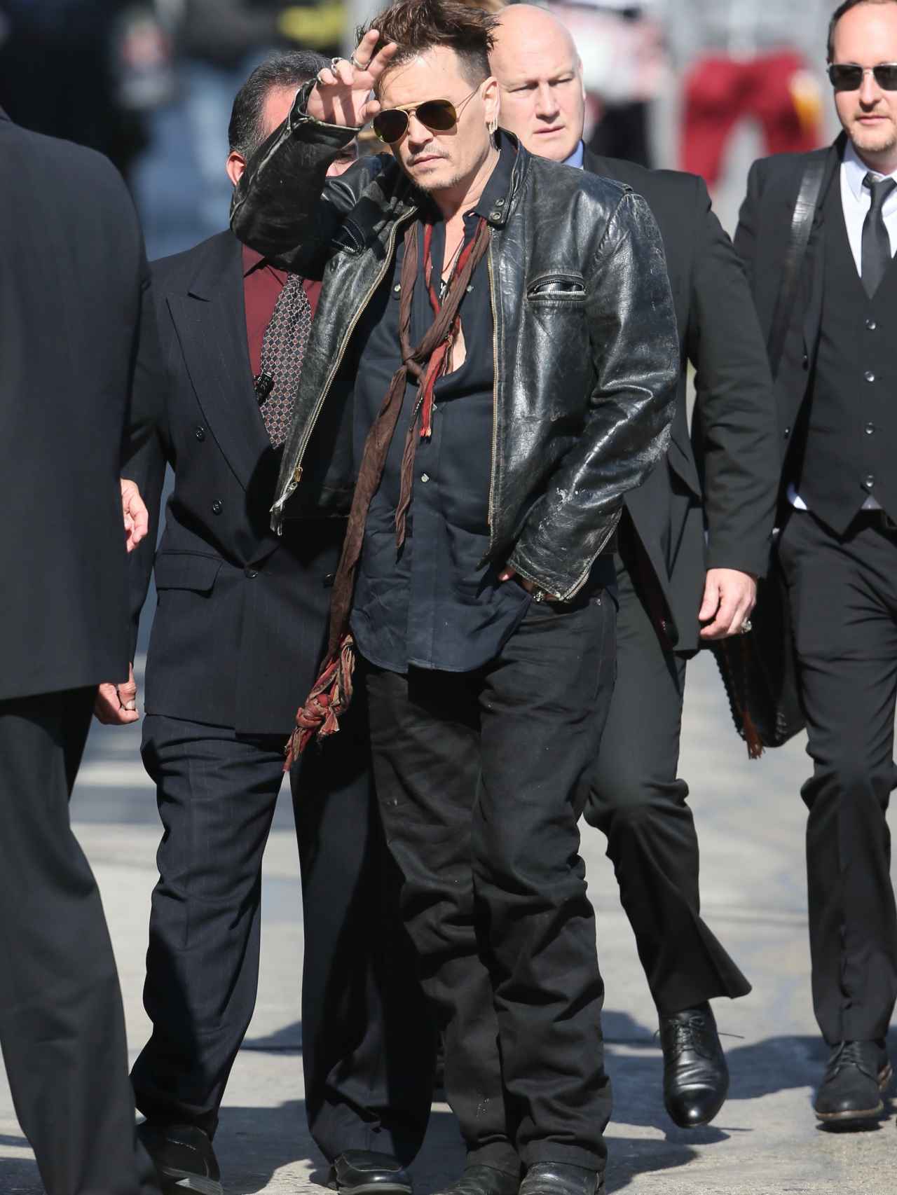 Una de las últimas imágenes de Johnny Depp