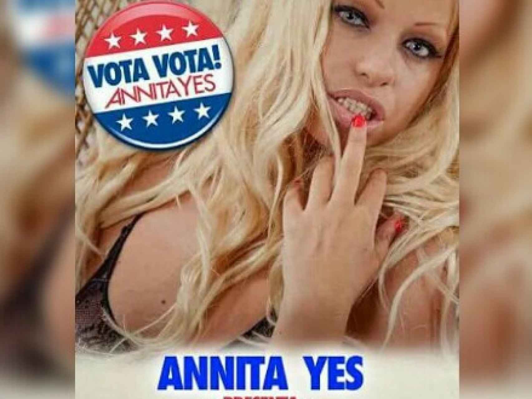 La doble de Pamela Anderson, Annita Yes.