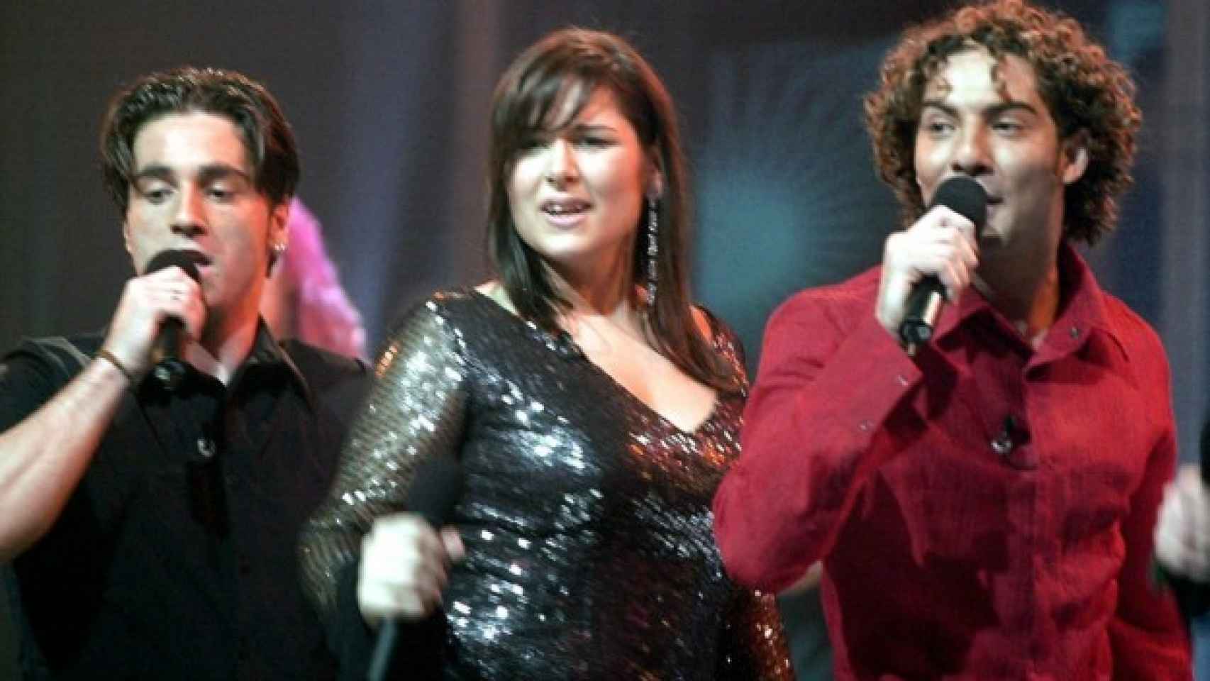Bustamante, Rosa y Bisbal en Eurovisión 2002