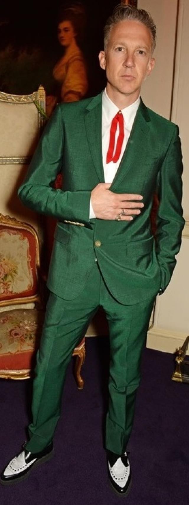 Jefferson Hack en su última imagen pública en la presentación de la colección resort de Gucci