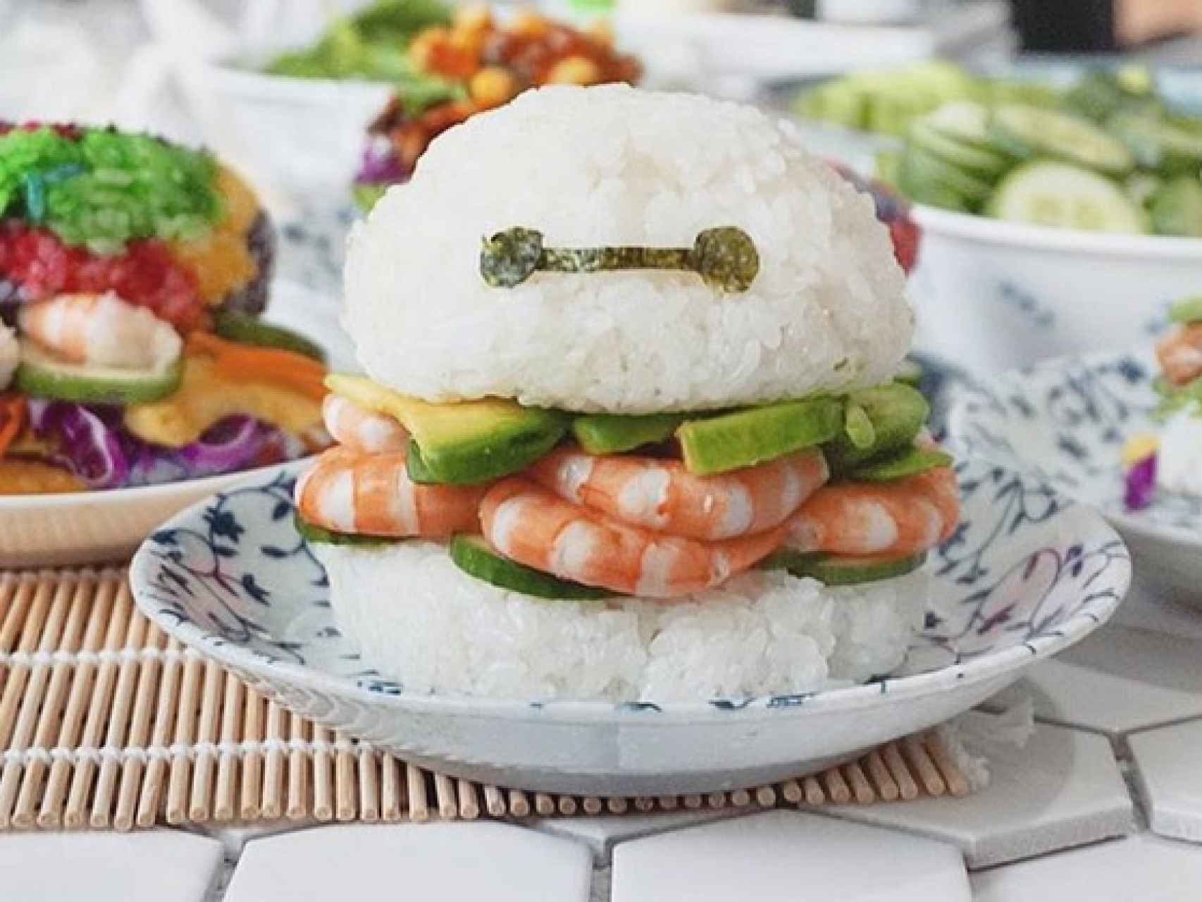 Así nos acerca Instagram las ‘Sushi Burgers’