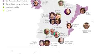 Los mil y un socios de Pablo Iglesias para dar el 'sorpasso' al PSOE