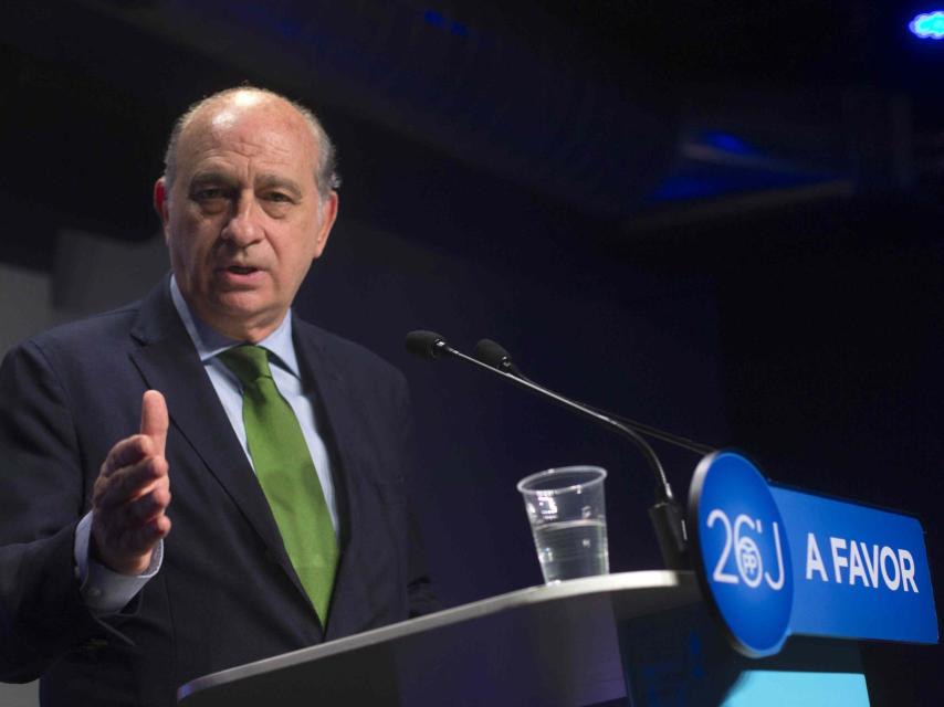 El ministro de Interior en funciones, Jorge Fernández Díaz