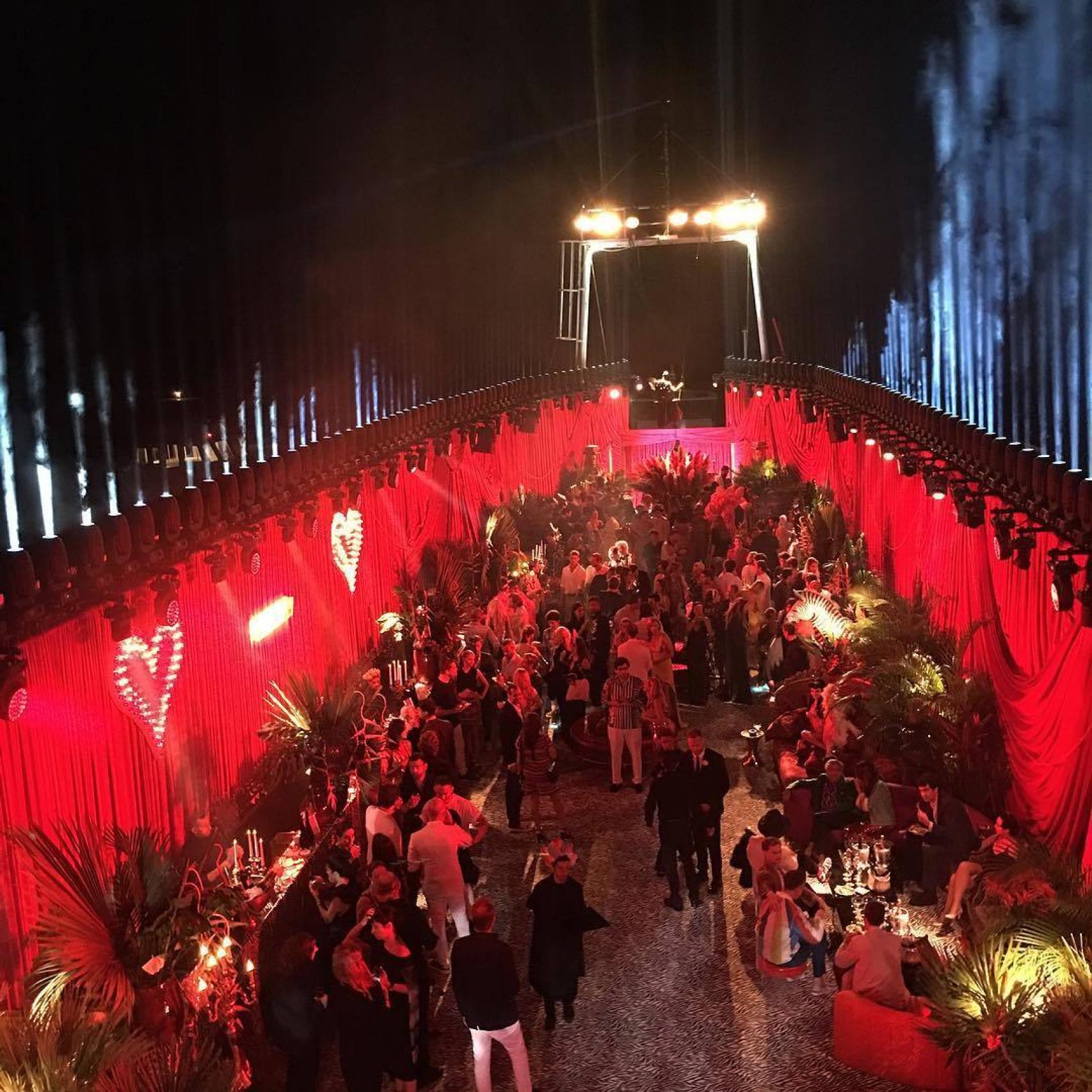 Fiesta final de la boda de Giovanna Battaglia