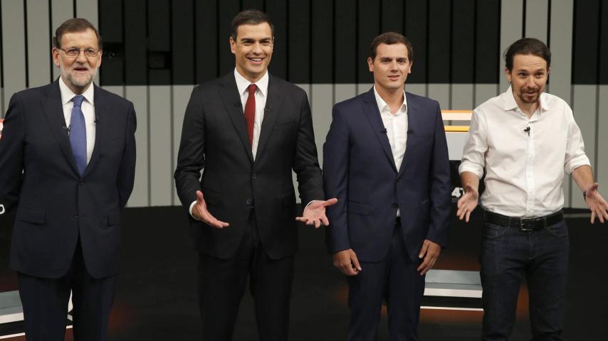 El debate, en ataques: de los 44 de Iglesias a los 79 de Sánchez