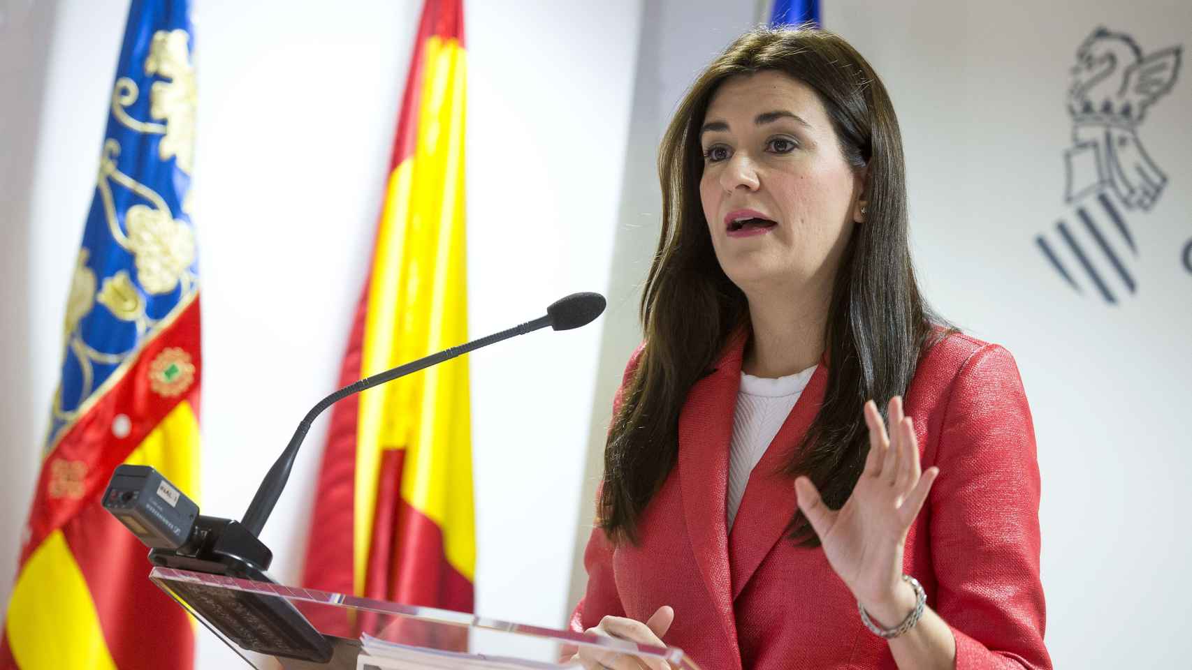 La Consejera de Sanidad de la Comunidad Valenciana, Carmen Montón.