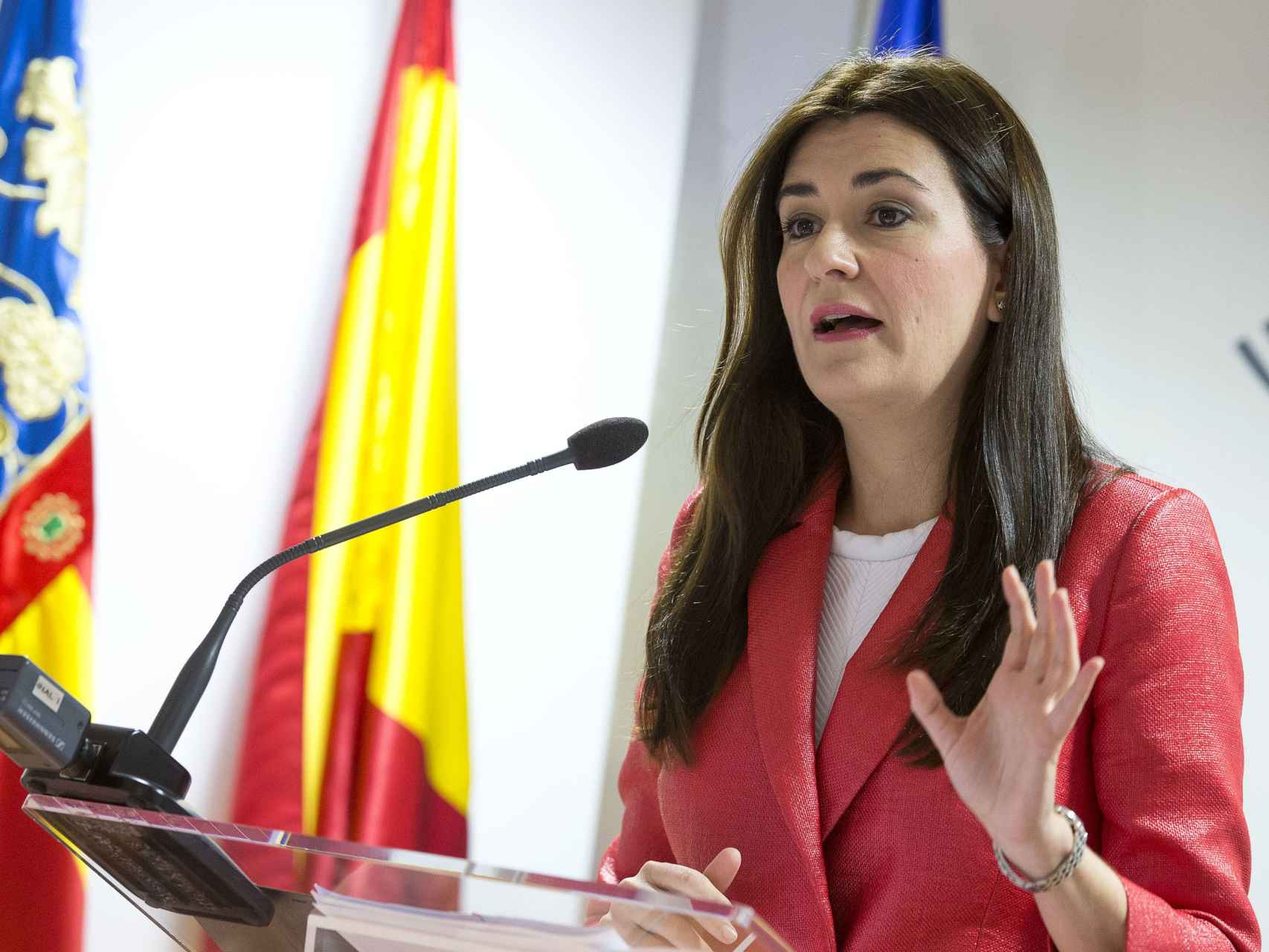 La Consejera de Sanidad de la Comunidad Valenciana, Carmen Montón.